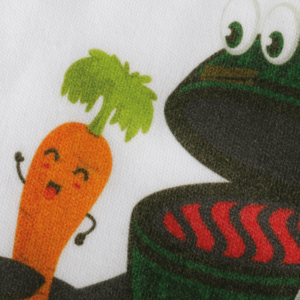 Bedrucktes Babylätzchen