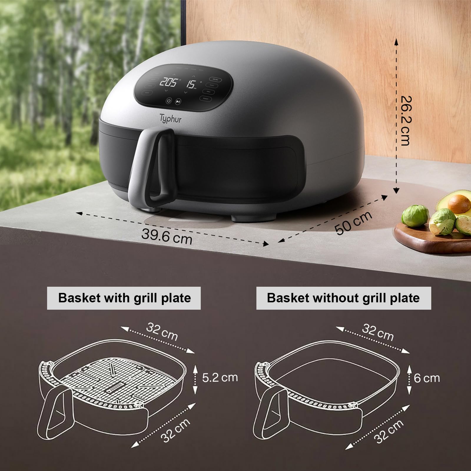 Typhur Dome 2 Heißluftfritteuse