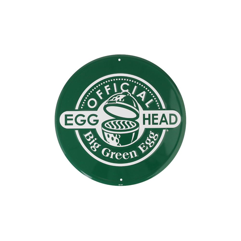 Texttafel rund grün "Official EGGhead"