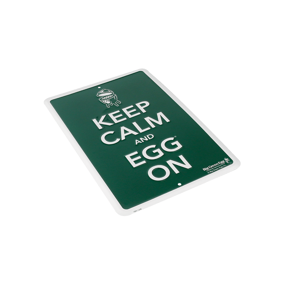 Texttafel "Keep calm an EGG on"