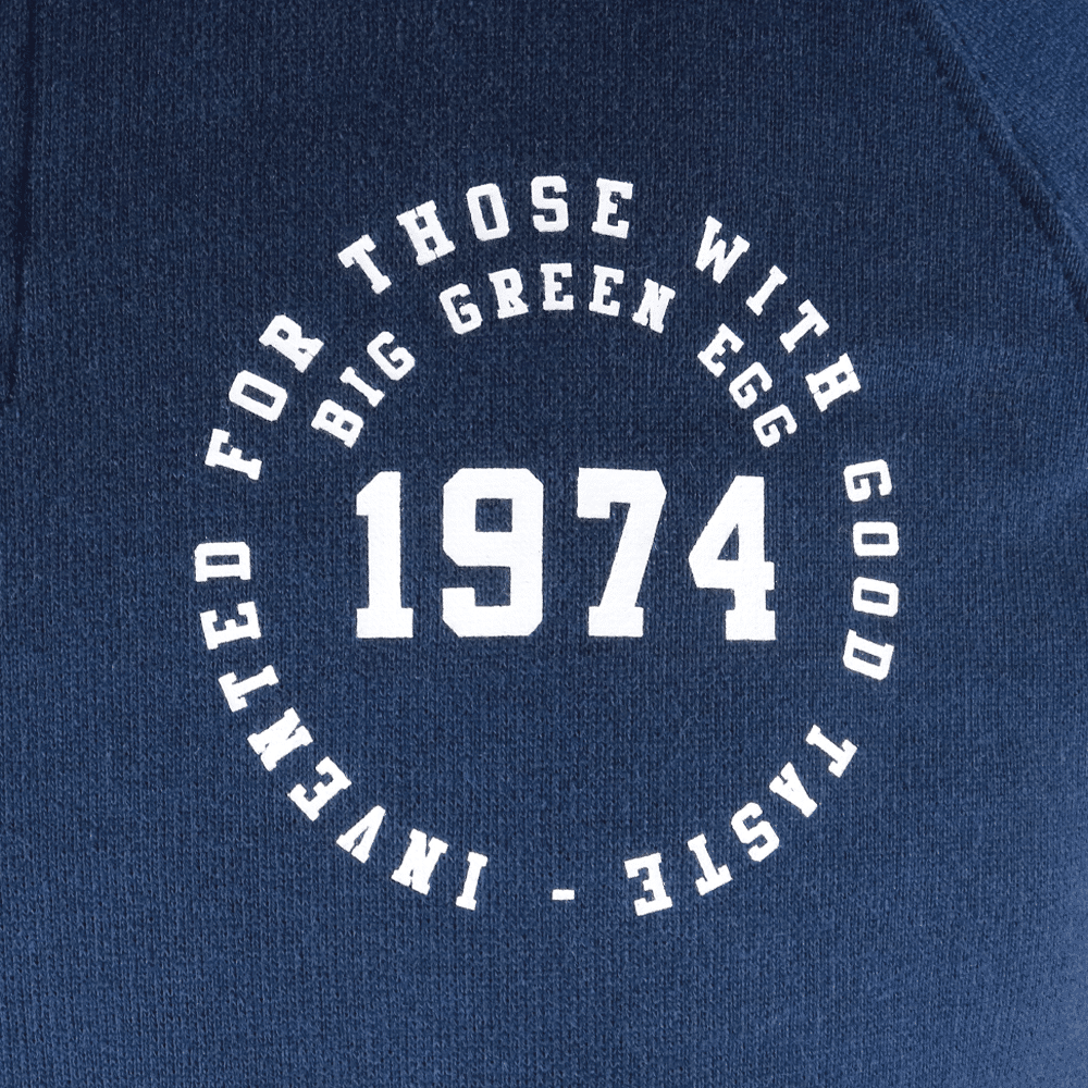 Hoodie Blau "Lets create"