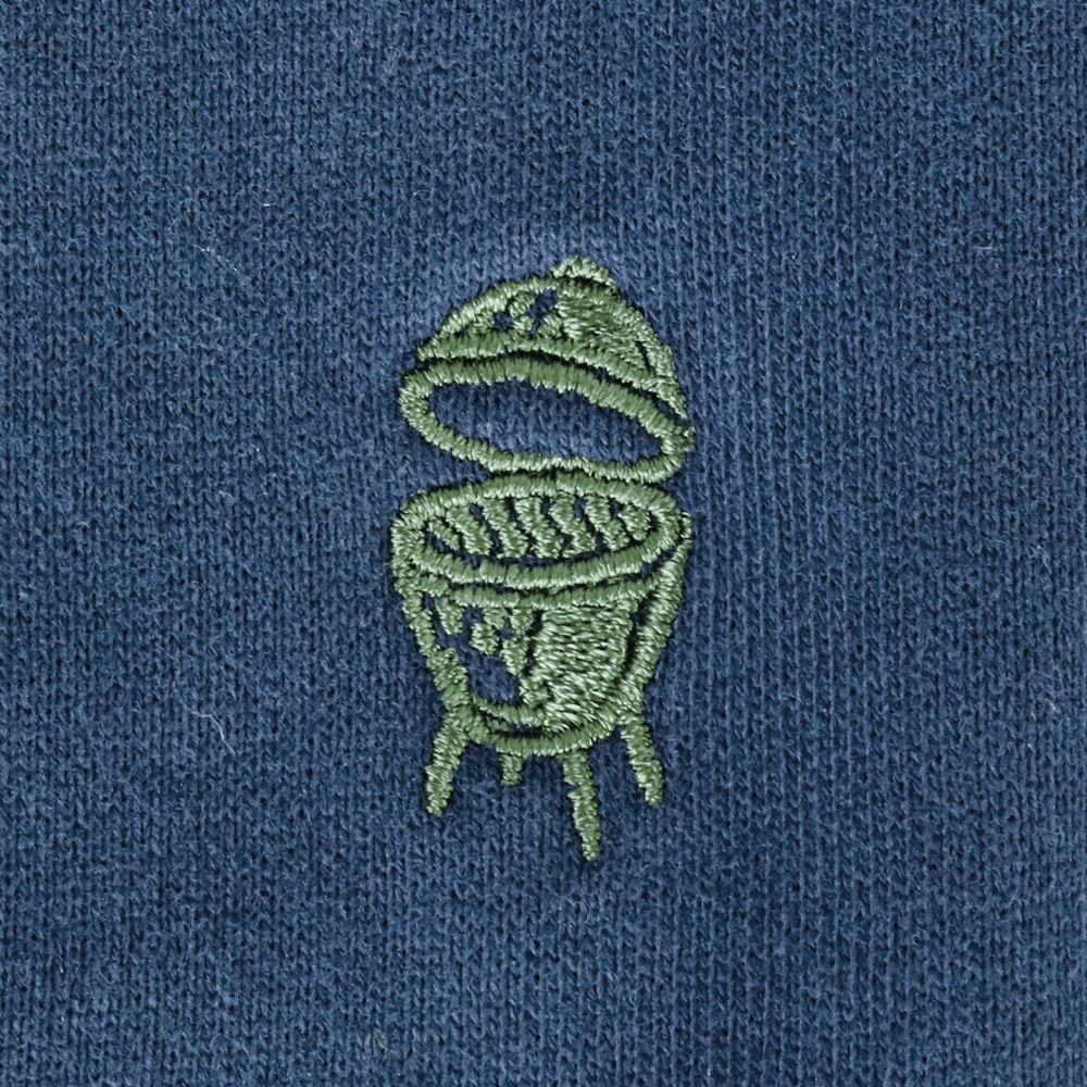 Hoodie Blau "Lets create"