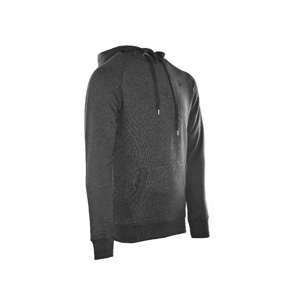 Hoodie Holzkohlegrau "Since 74"