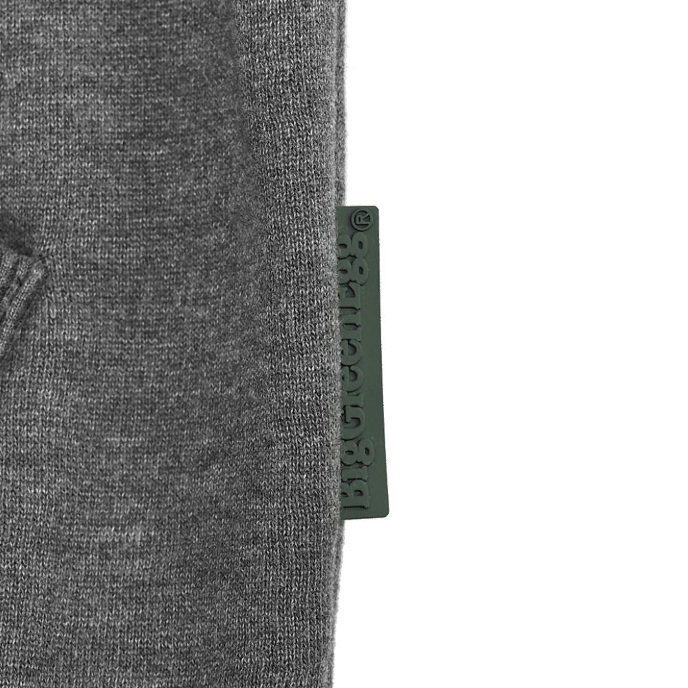 Hoodie Holzkohlegrau "Since 74"