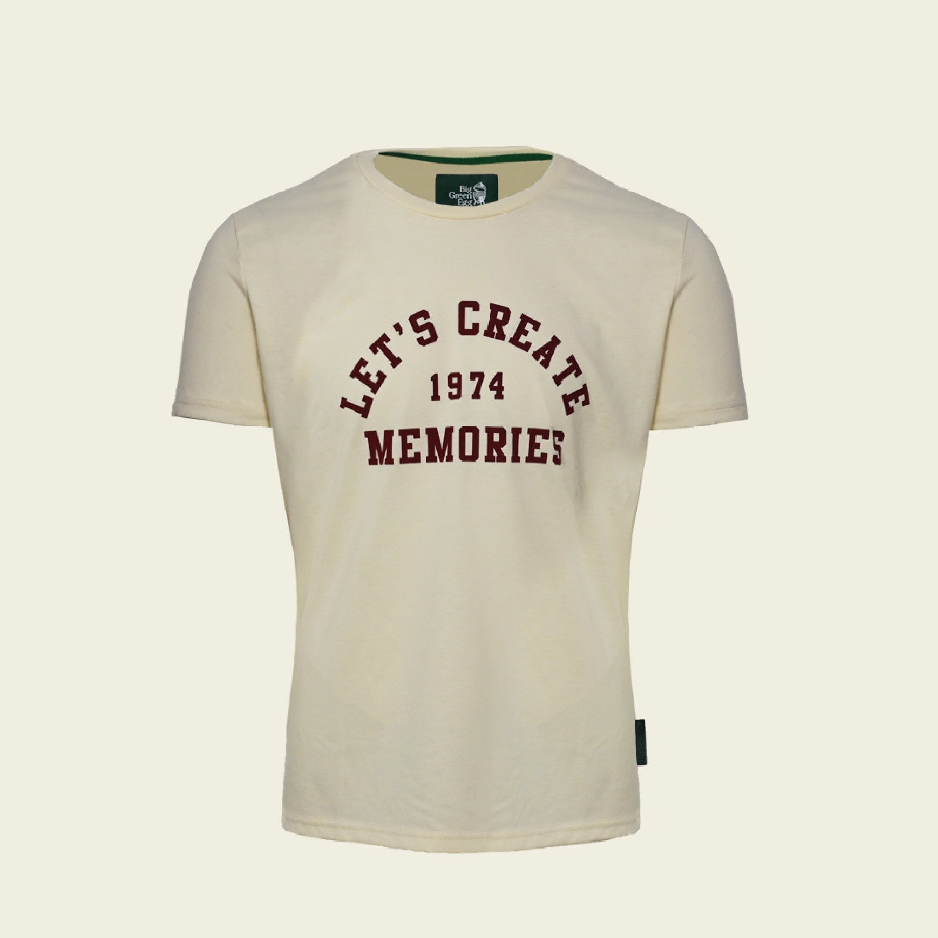 T-Shirt Weis/Rot - Lets create