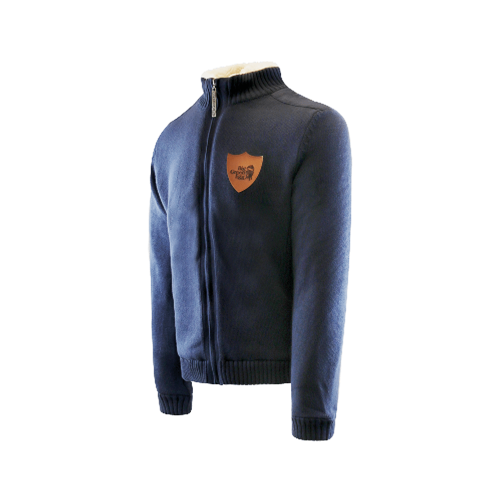 Dunkelblaue Outdoor Jacke