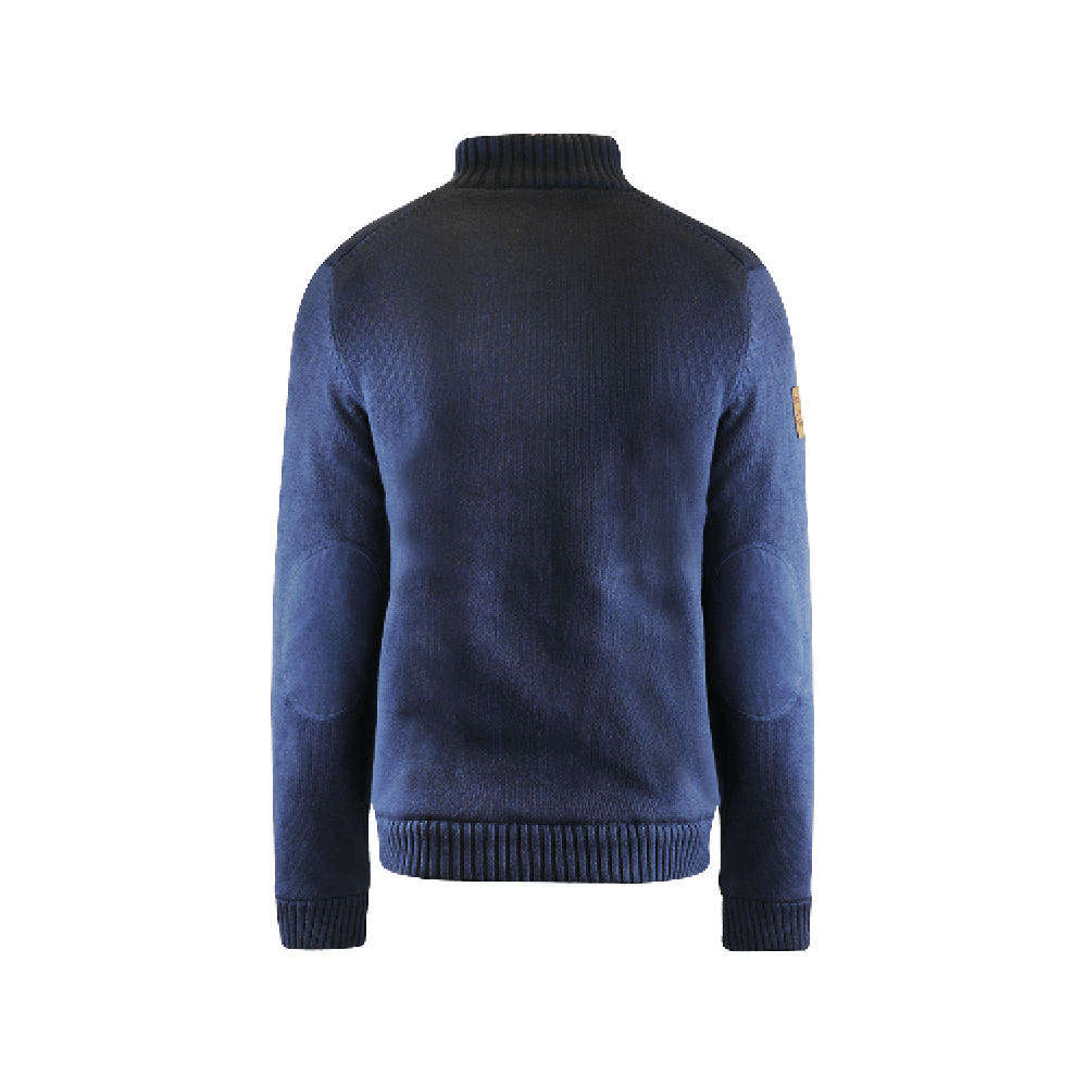 Dunkelblaue Outdoor Jacke