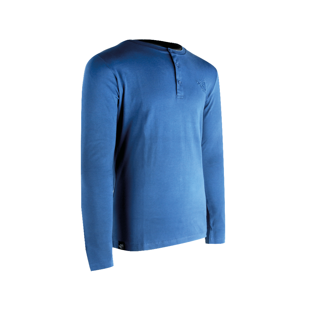 Langarm T-Shirt - Blue