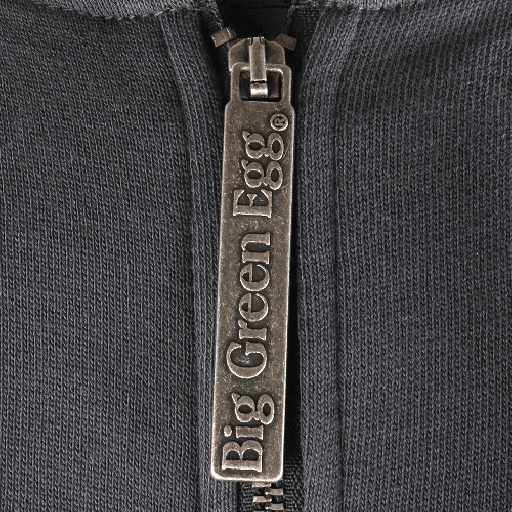 Hoodie mit Reißverschluss - Dunkelgrau