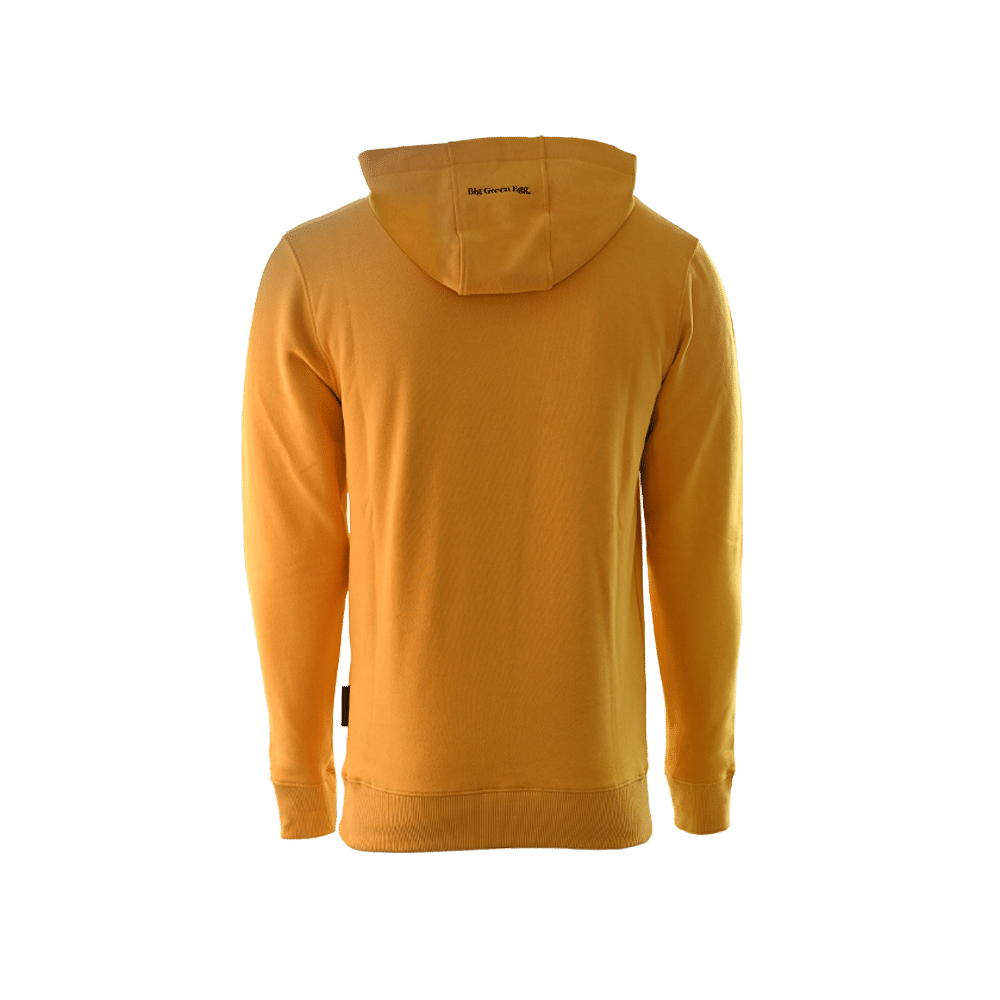 Hoodie Ockergelb/Bordeaux - Peace, Love, EGGs