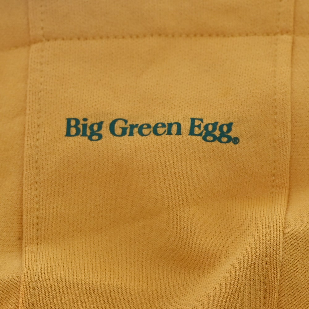 Hoodie Ockergelb/Bordeaux - Peace, Love, EGGs