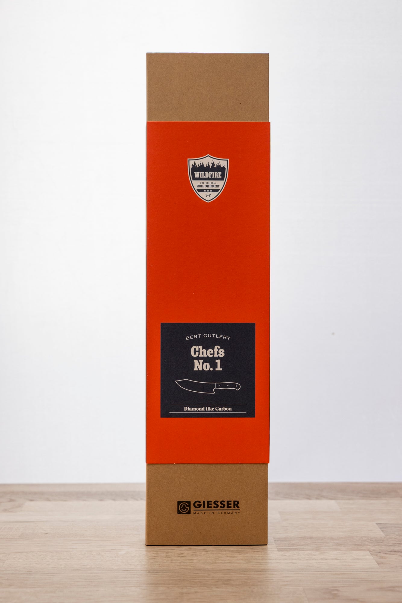 Wildfire X Giesser Küchenmesser mit DLC Beschichtung - Chefs No. 1