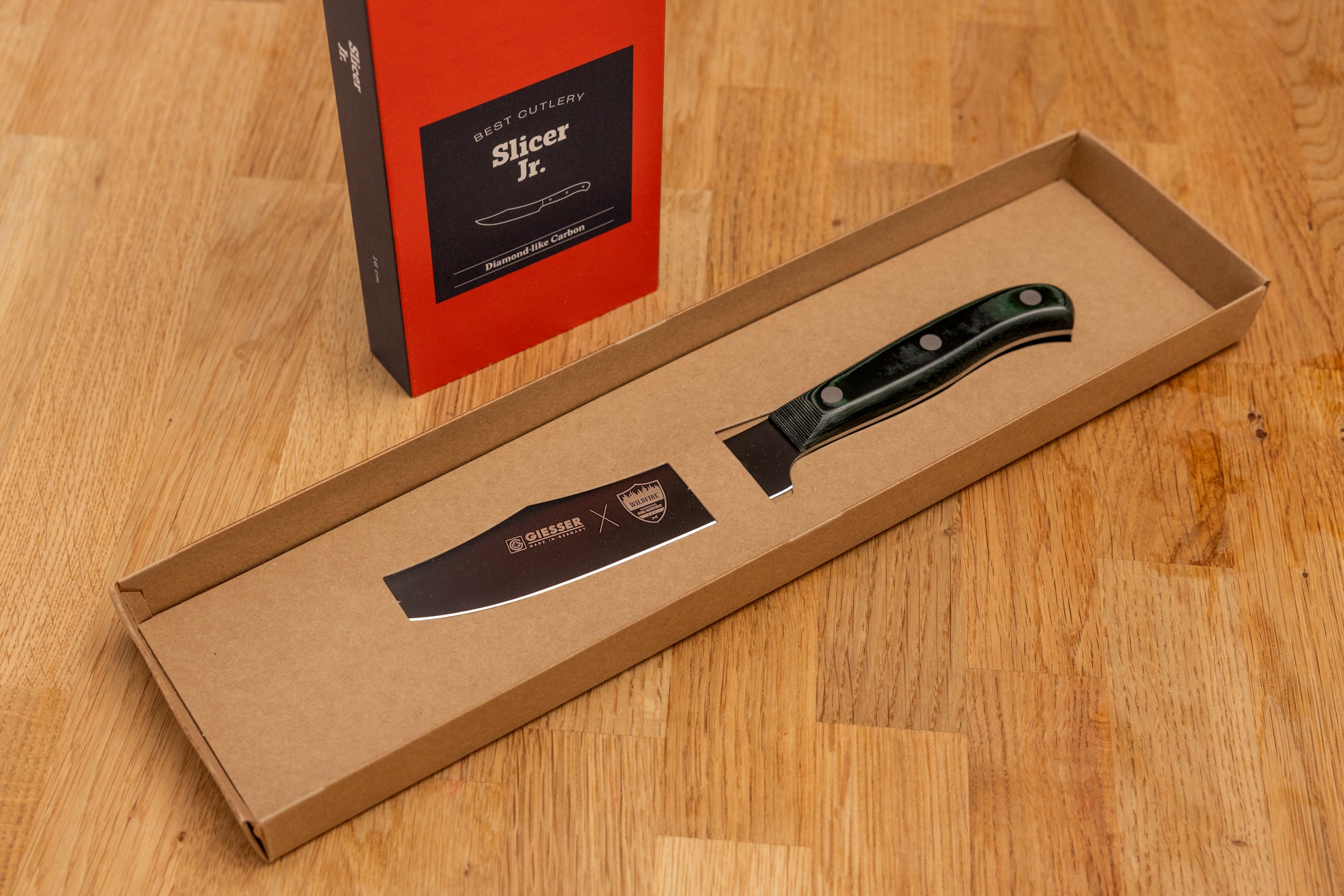 Wildfire X Giesser Küchenmesser mit DLC Beschichtung - Slicer Jr.