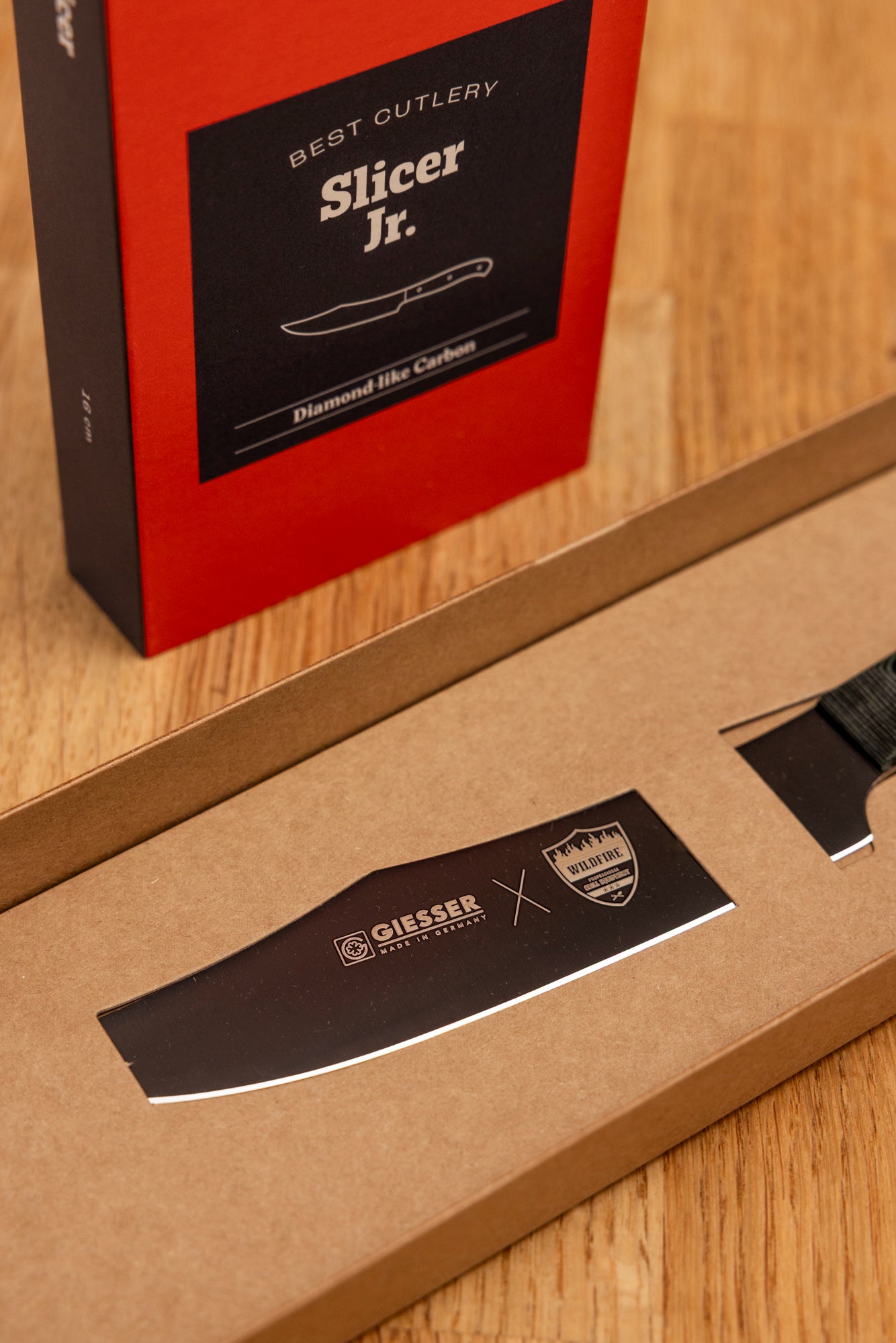 Wildfire X Giesser Küchenmesser mit DLC Beschichtung - Slicer Jr.