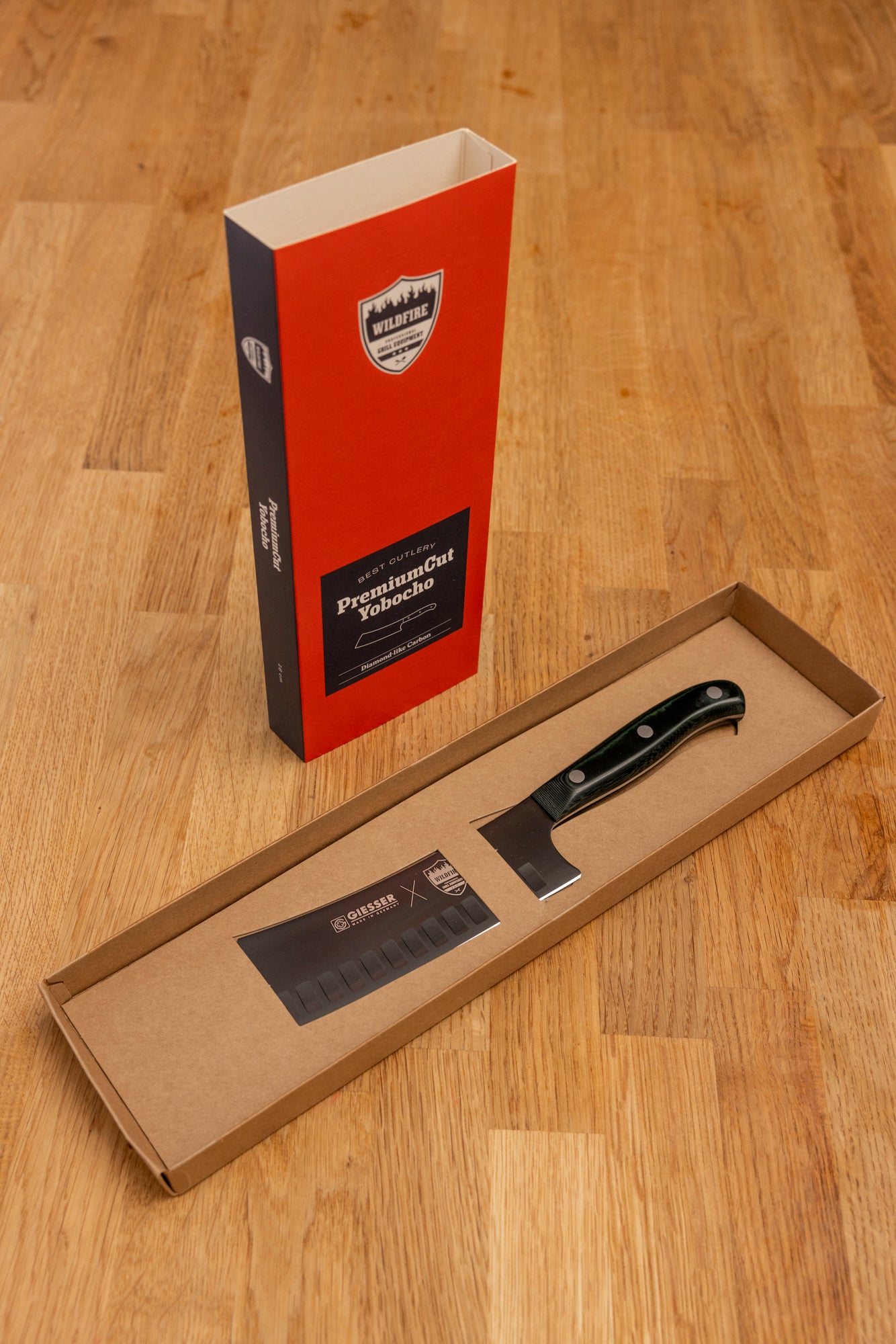 Wildfire X Giesser Küchenmesser mit DLC Beschichtung - Yabocho