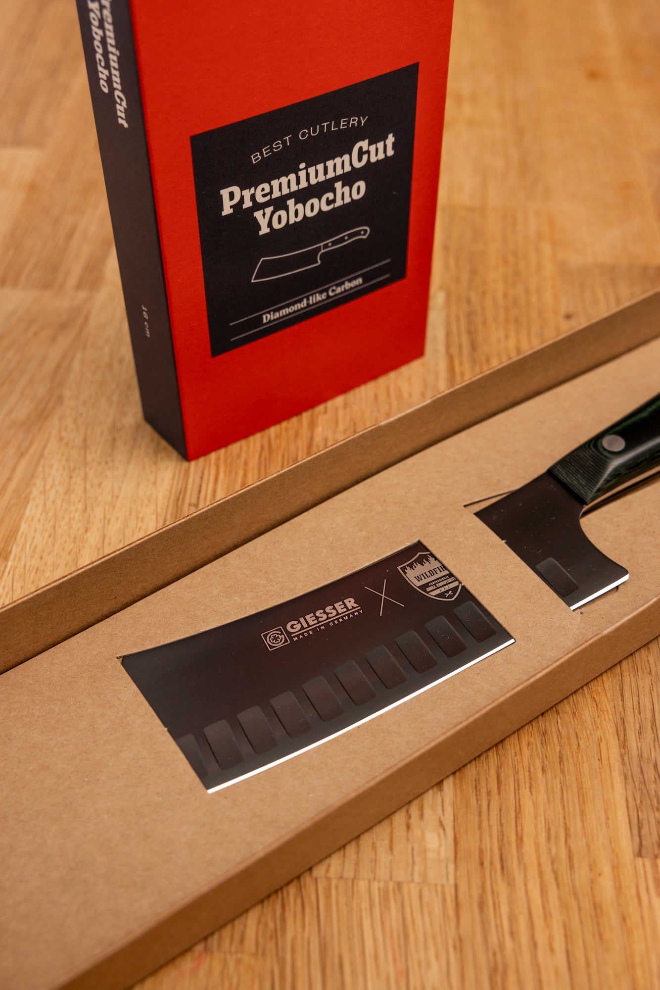 Wildfire X Giesser Küchenmesser mit DLC Beschichtung - Yabocho