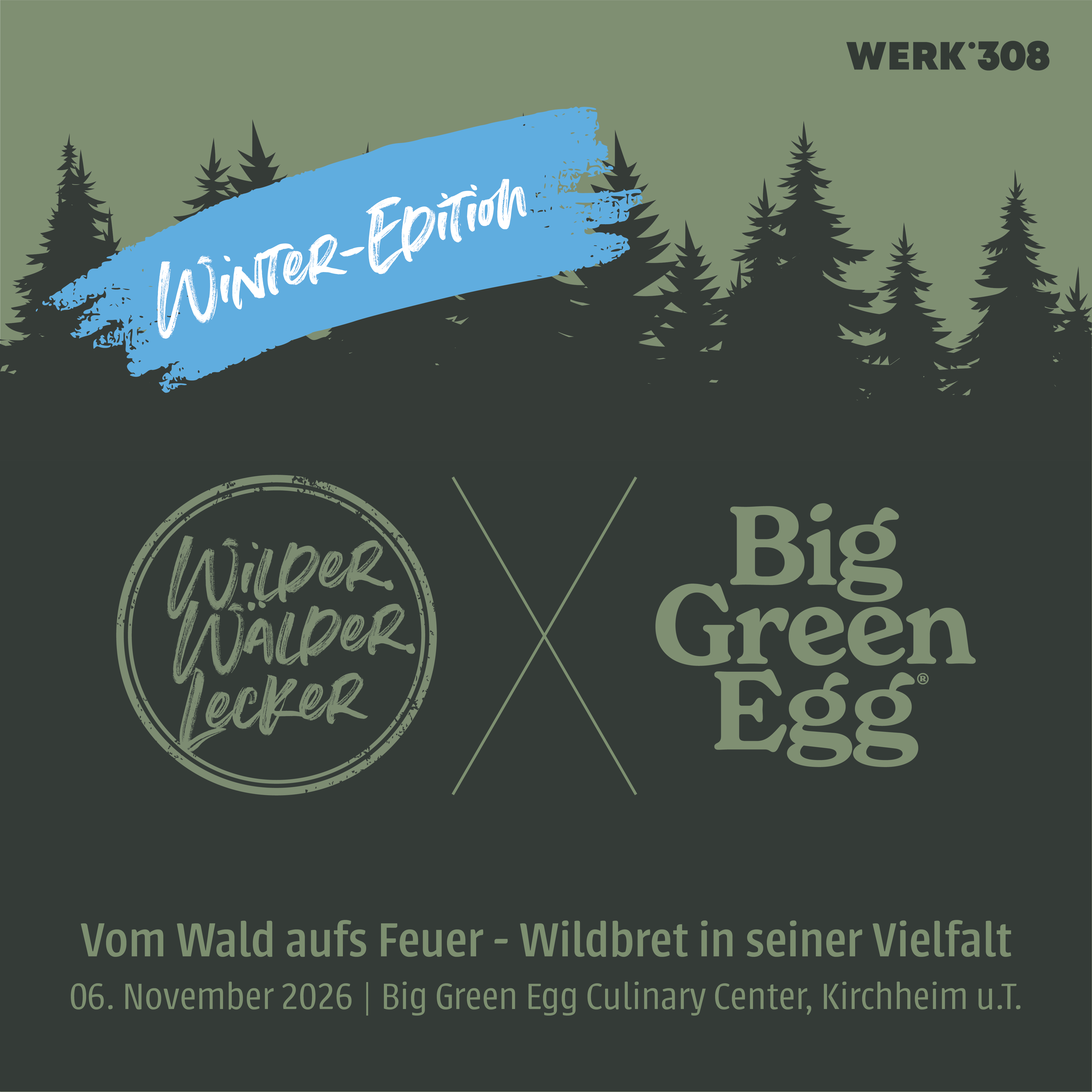 Vom Wald aufs Feuer - Winter Edition