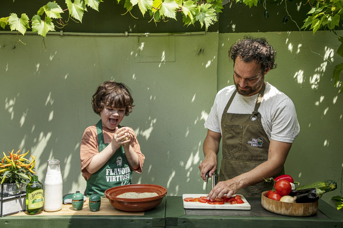 Schürze Vintage - Khaki