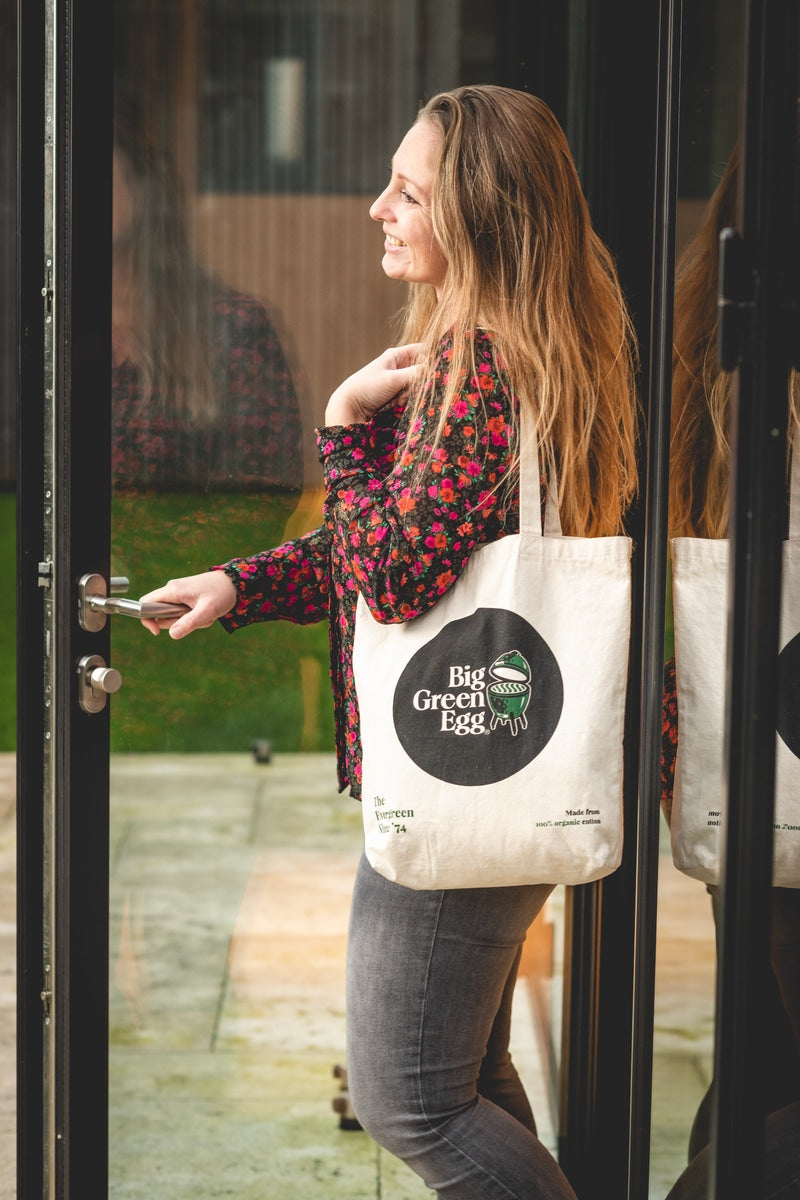 Einkaufstasche "The hottest thing in outdoor coocking"