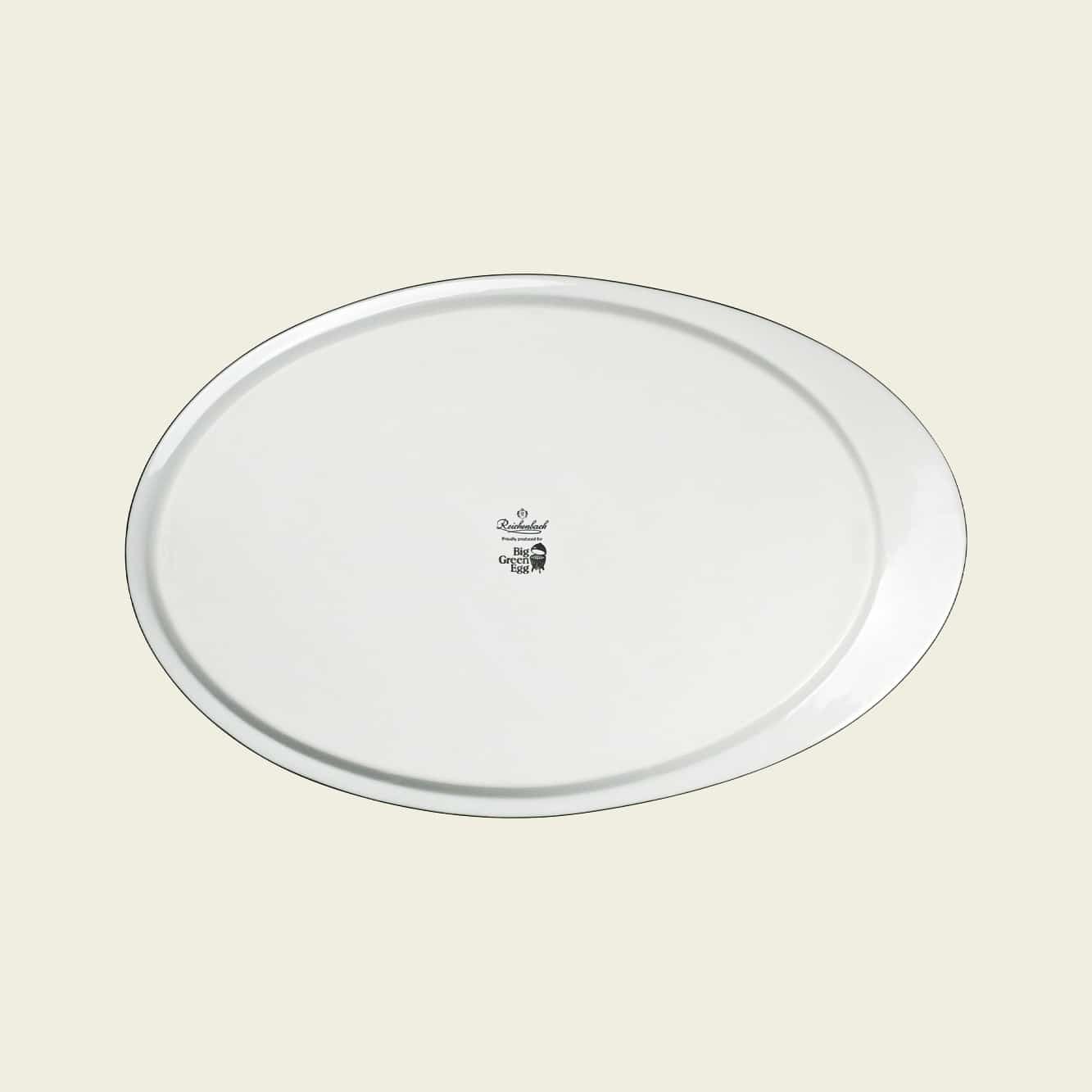 Servierplatte aus Porzellan