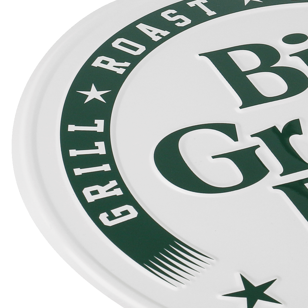 Texttafel weiß "Est. 1974"