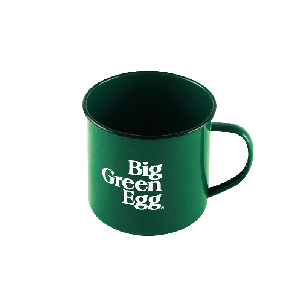 Emaille Becher - Grün