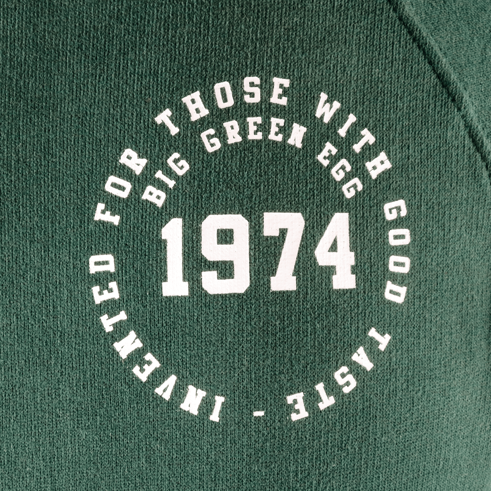 Hoodie Grün "Let’s create memories"