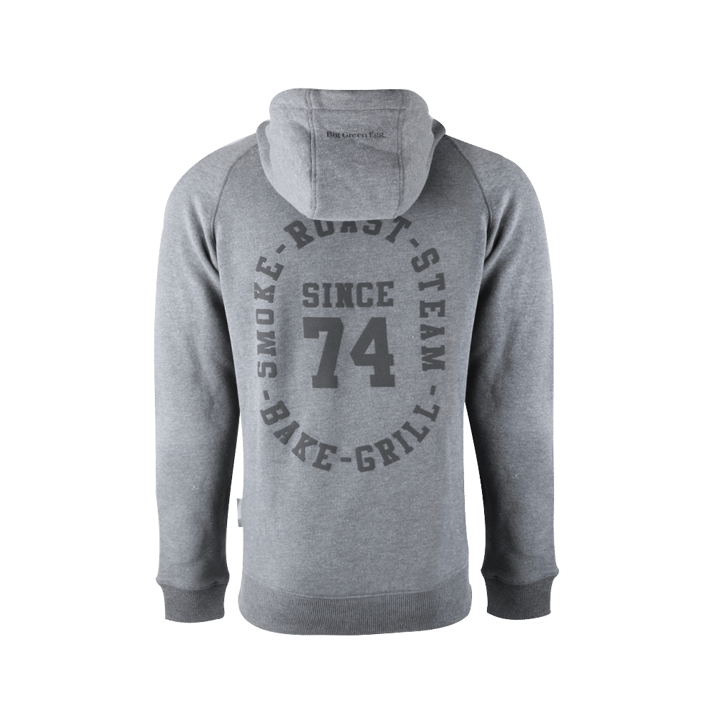 Hoodie Grau/Grün "Since 74"