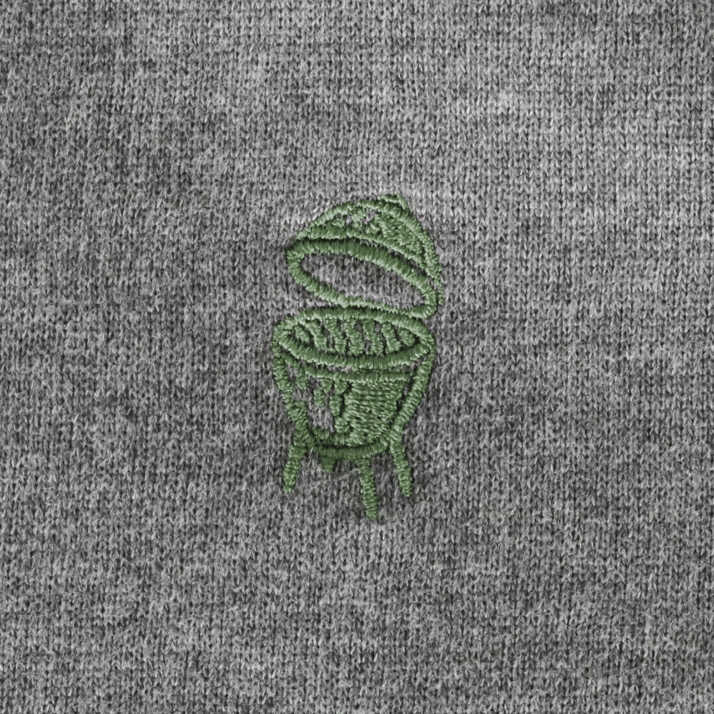 Hoodie Grau/Grün "Since 74"