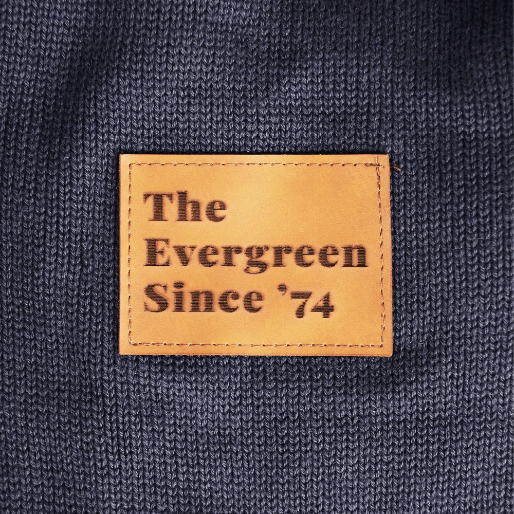 Dunkelblaue Outdoor Jacke