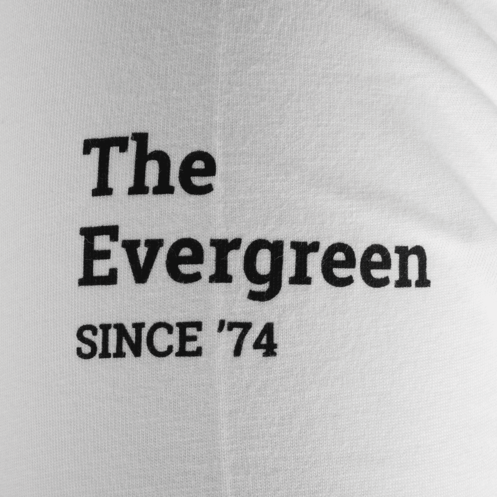 Weiße T-Shirt "The Evergreen"