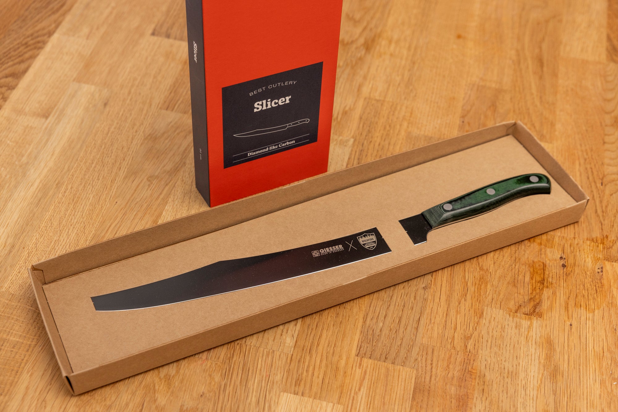 Wildfire X Giesser Küchenmesser mit DLC Beschichtung - Slicer
