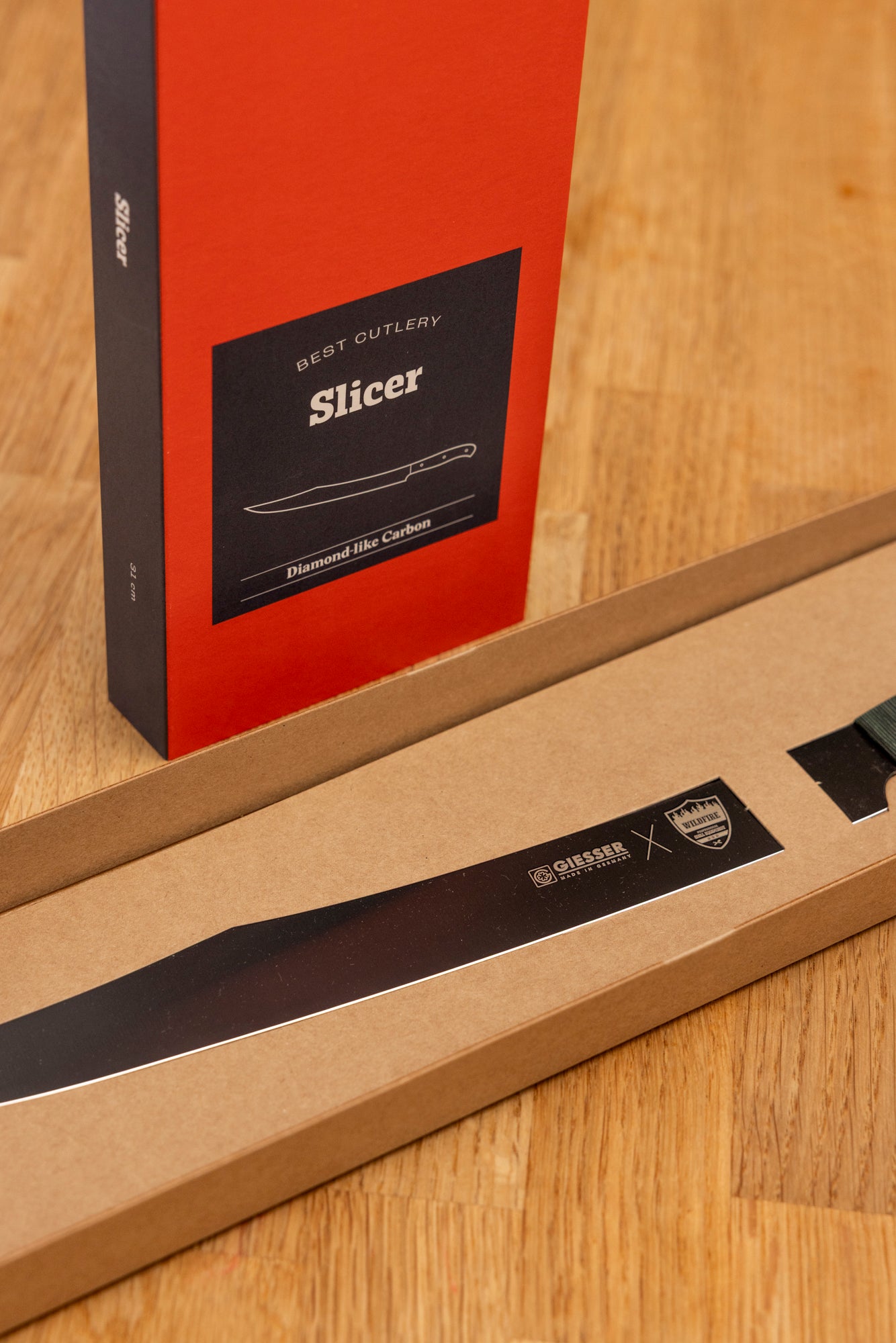 Wildfire X Giesser Küchenmesser mit DLC Beschichtung - Slicer