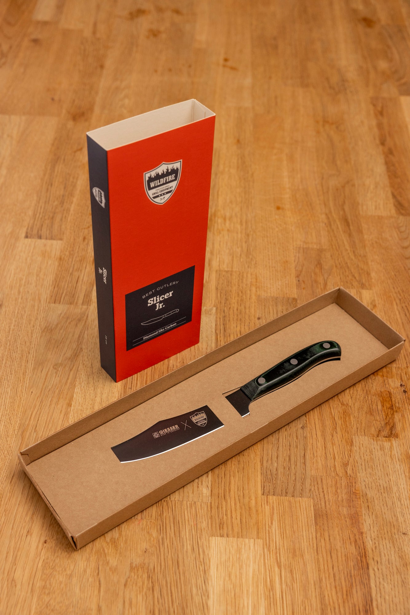 Wildfire X Giesser Küchenmesser mit DLC Beschichtung - Slicer Jr.