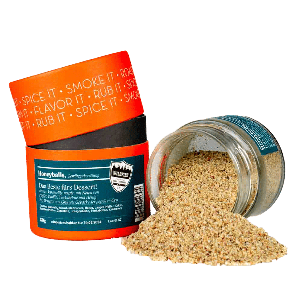 Honeyballs Dessertrub - Grillgewürz