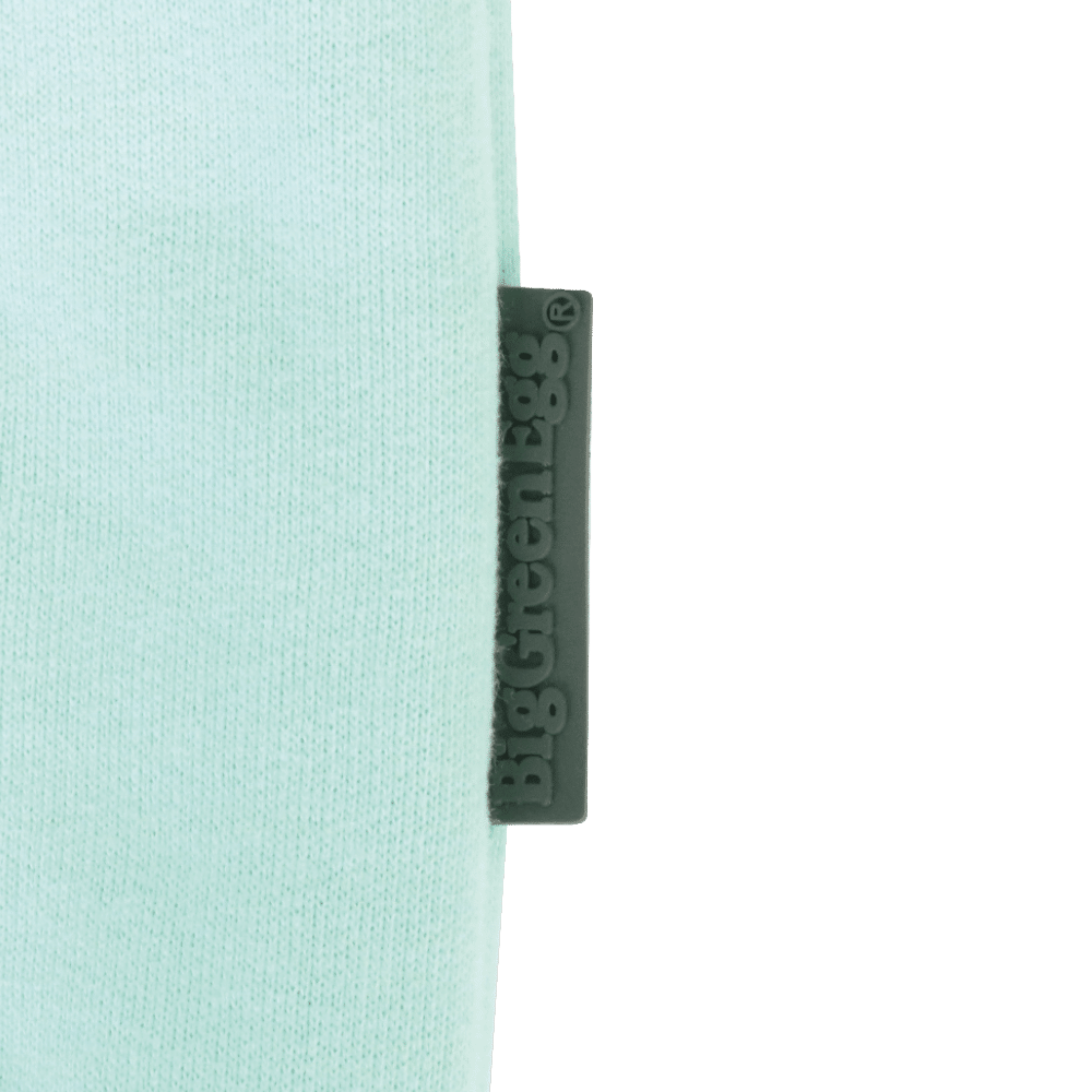 Hoodie Mint/Coral "Peace, Love, EGGs"