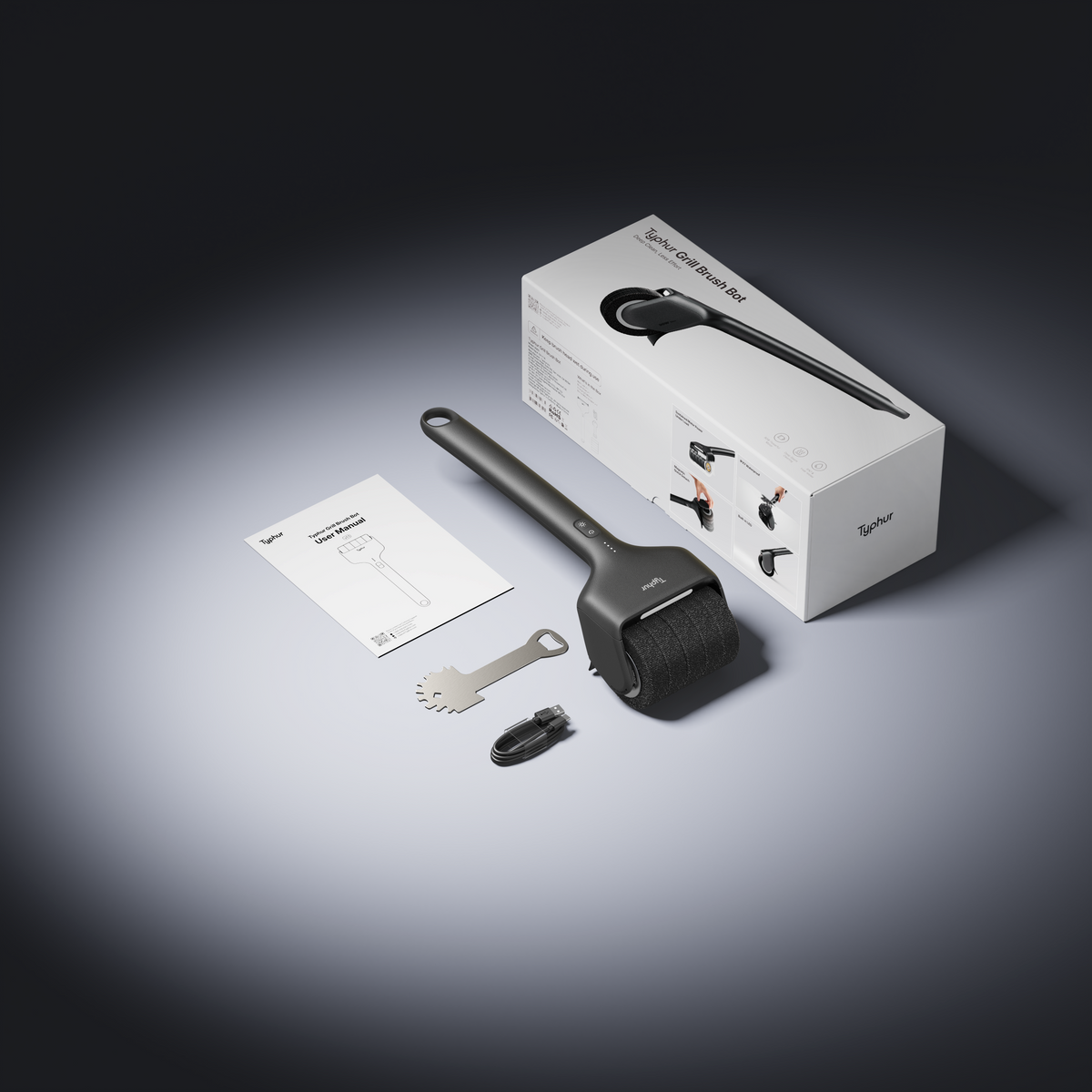 Typhur Grill Brush Bot - Elektrischer Grillreiniger
