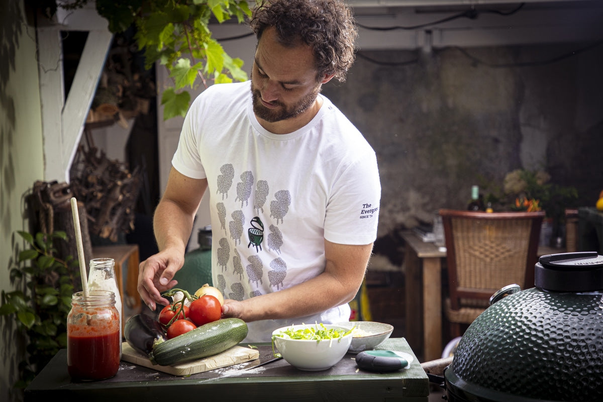 Weiße T-Shirt "The Evergreen"