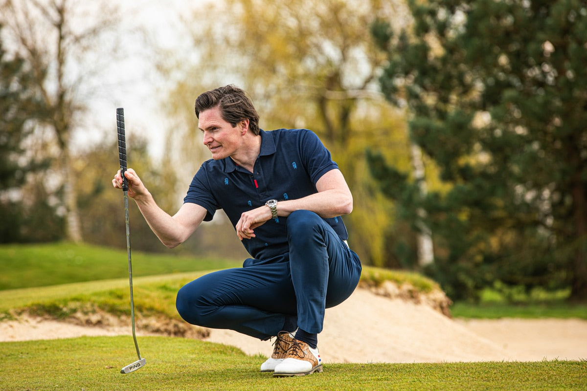 Poloshirt Golf Herren - Blau