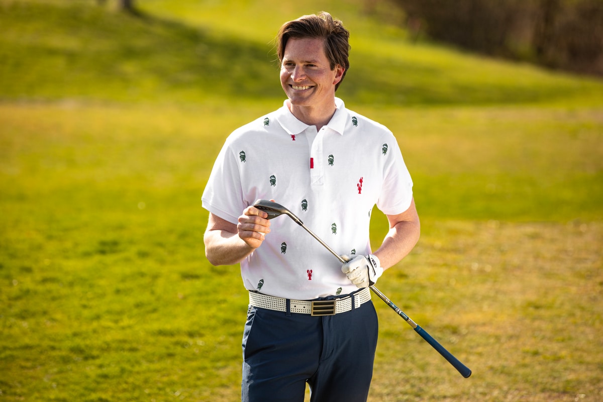 Poloshirt Herren Golf - Weiß