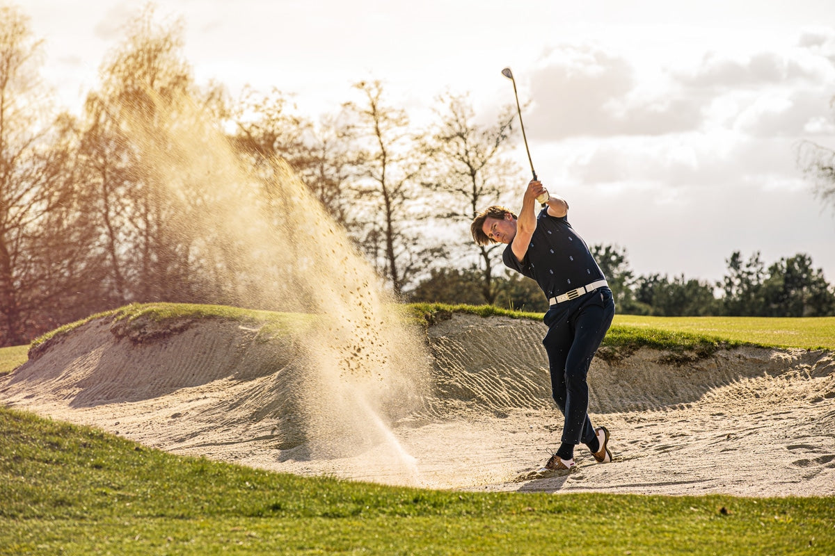 Poloshirt Golf Herren - Blau