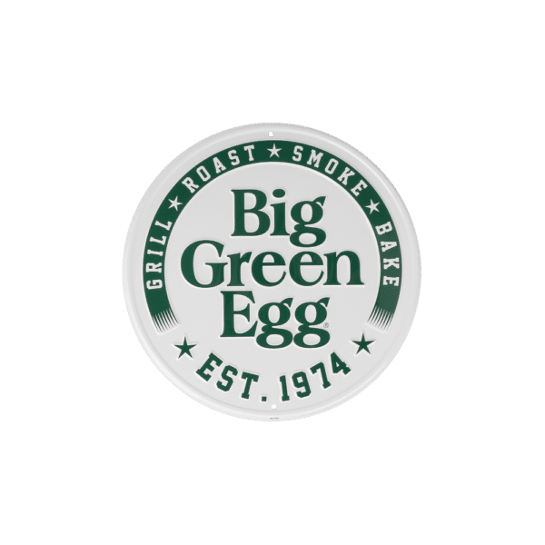 Big Green Egg Texttafel weiß