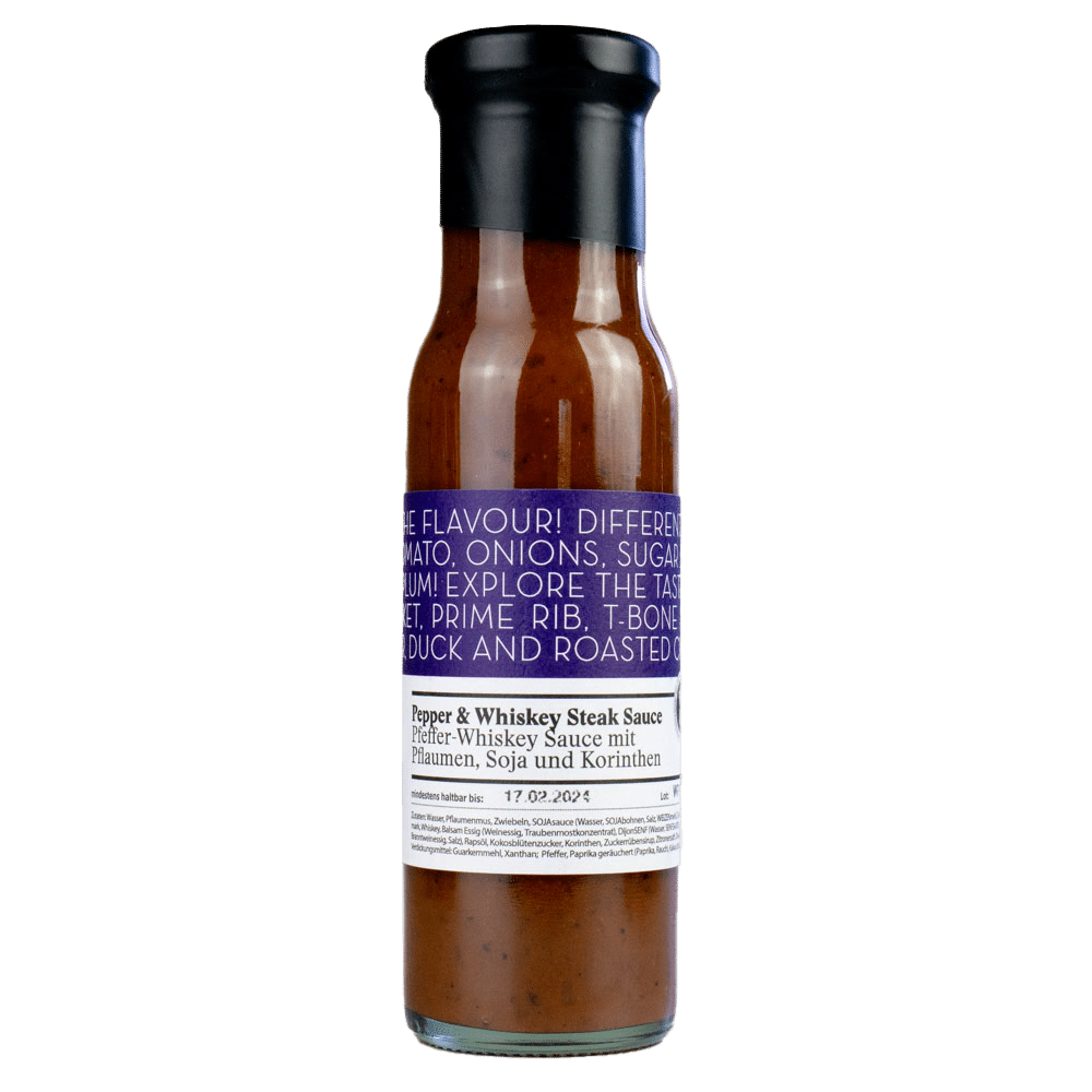 Pepper And Whisky Steak Sauce Big Green Egg Shop