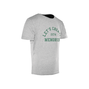 T-Shirt Grau/Grün - Lets create – Bild 2