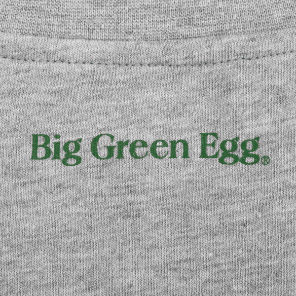 8720254567372 T Shirt Lets Create Grey5 Big Green EGG