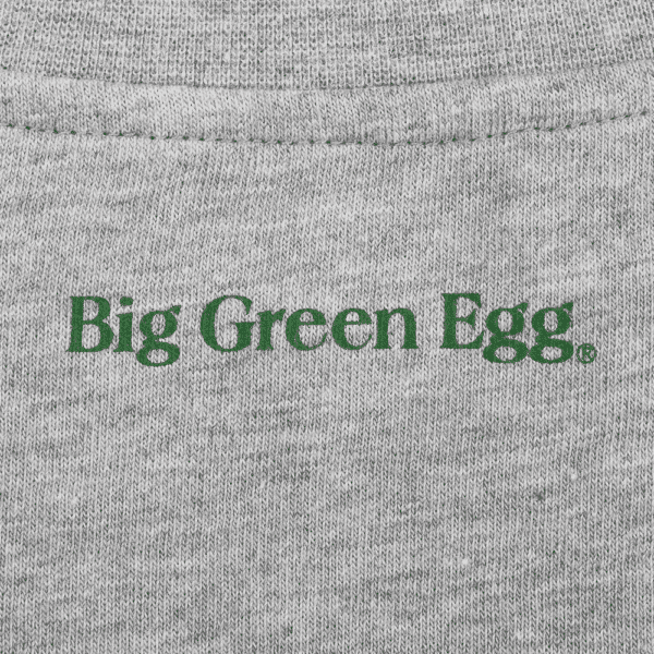 8720254567457 T Shirt Smoke Roast Grey4 Big Green EGG