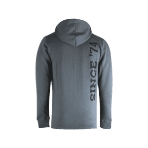 Hoodie mit Reißverschluss - Dunkelgrau – Bild 2