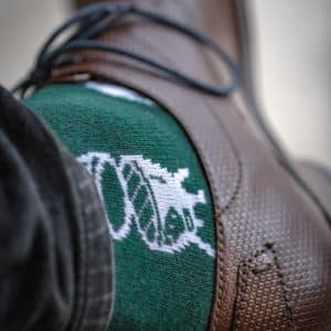 Socken Grün "Egg" – Bild 3
