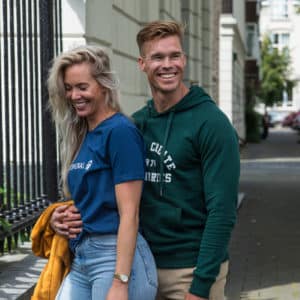 Hoodie Grün "Let’s create memories" – Bild 8